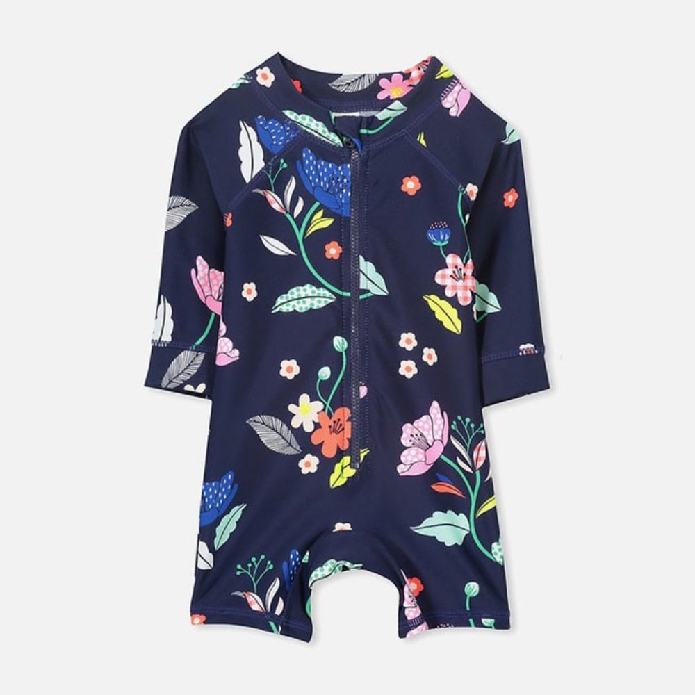 Cotton On Baby Floral Swimsuit - 3-6 months